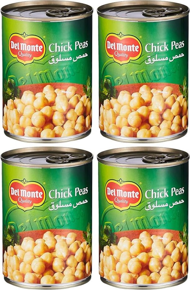 Del Monte Canned Chick Peas , 400 Gms- (Pack Of 40)
